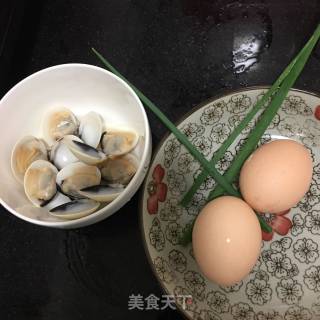 Steamed Egg with White Shellfish recipe