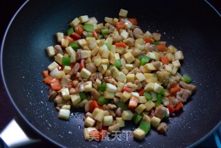 Stir-fried Chicken with Rice White recipe