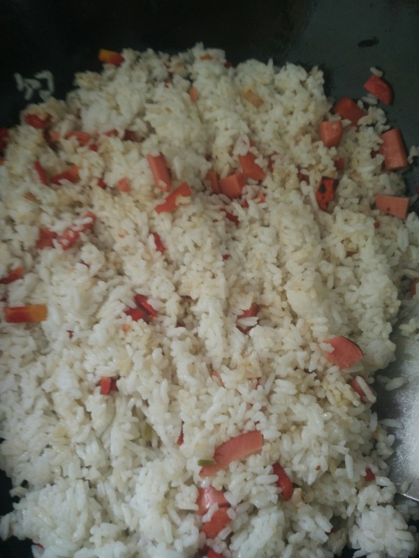 Carrot Fried Rice recipe