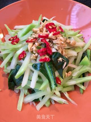 Broccoli Stalks with Minced Garlic recipe