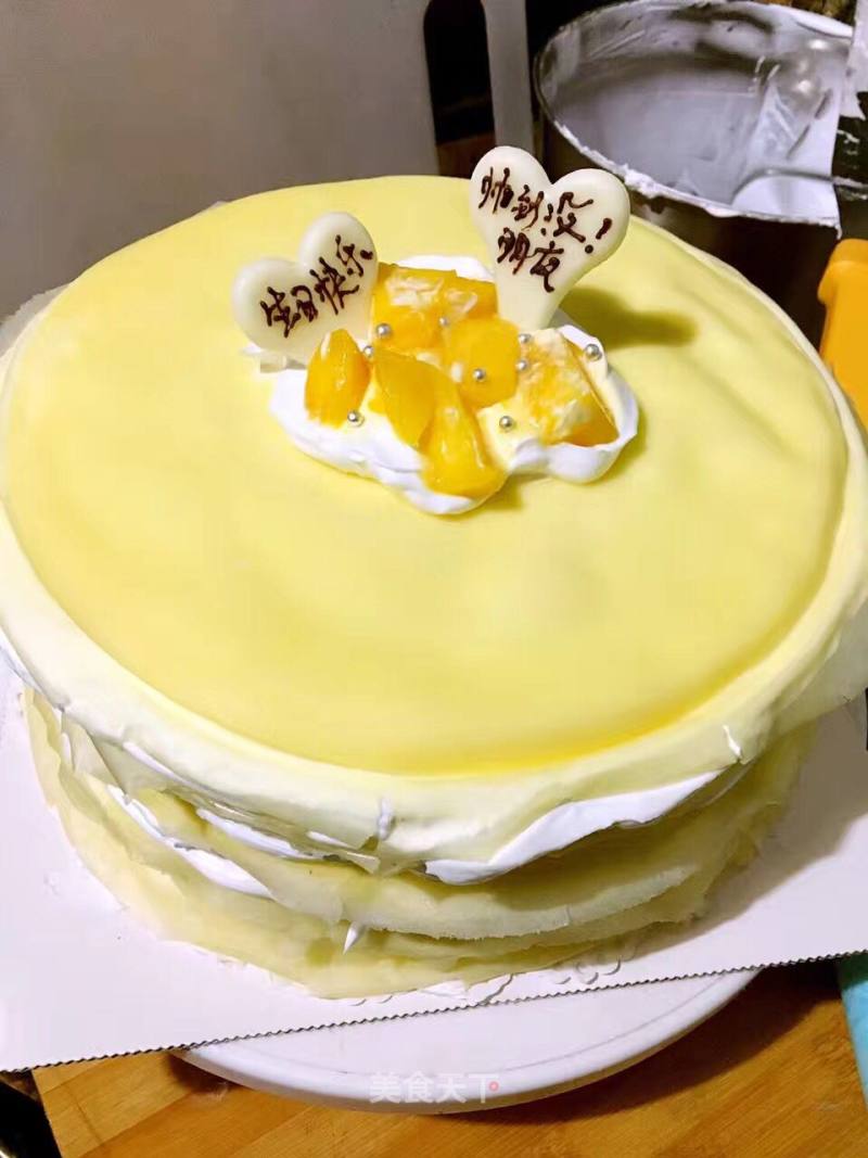 #the 4th Baking Contest and is Love to Eat Festival# Yellow Peach Melaleuca Cake recipe