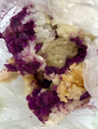 Purple Sweet Potato Glutinous Rice Ball recipe