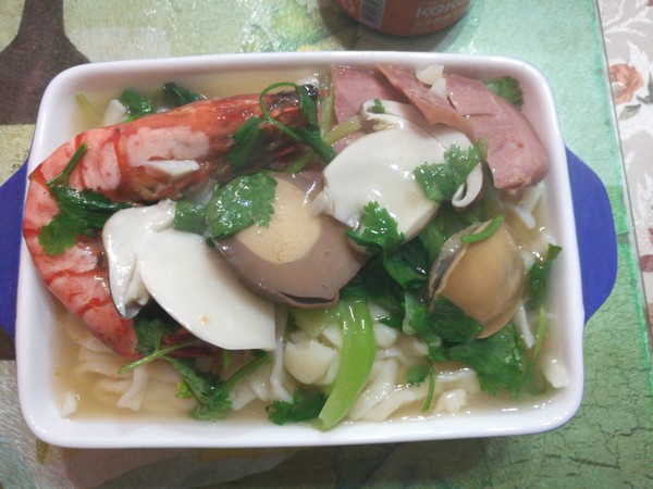 Delicious Seafood Noodle recipe