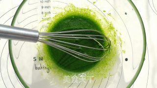 Spinach Chiffon Cake recipe