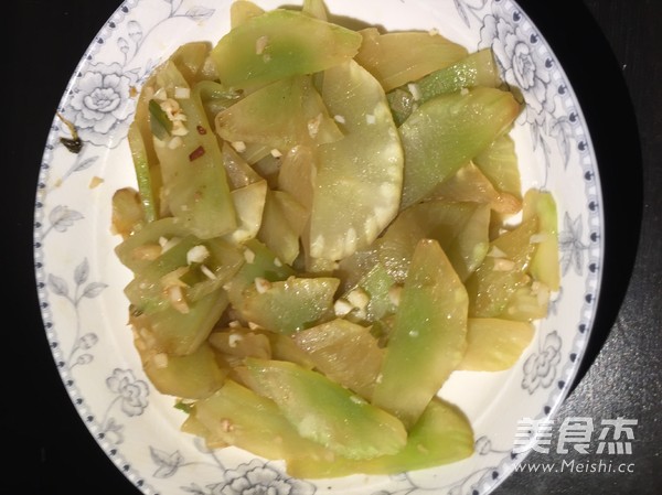 Garlic Green Bamboo Shoots recipe