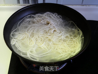 Noodles in Bone Broth and Scallion Oil recipe