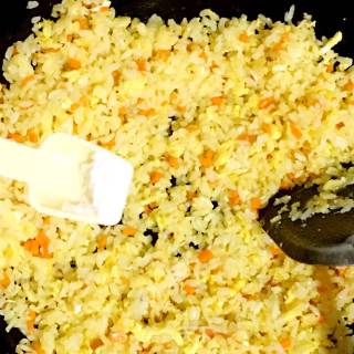 Fried Rice with Scallion Oil and Egg recipe