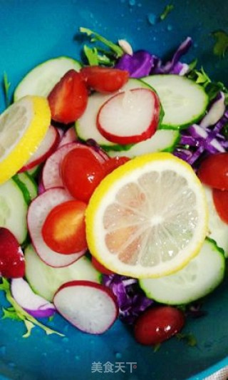 Colorful Vegetable Salad recipe