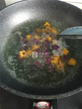 Fruit Taro Ball Ice Porridge recipe