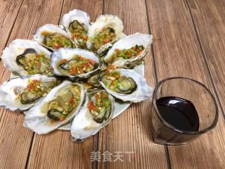 Microwave Version of Garlic Roasted Oysters recipe