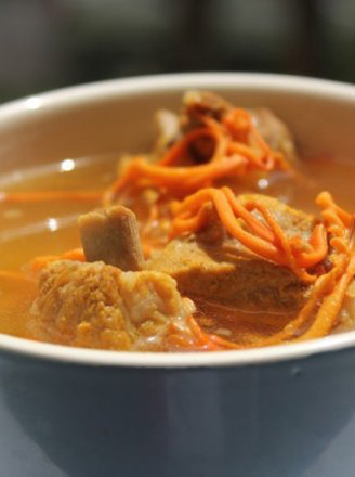 Cordyceps Flower Pork Ribs Soup recipe