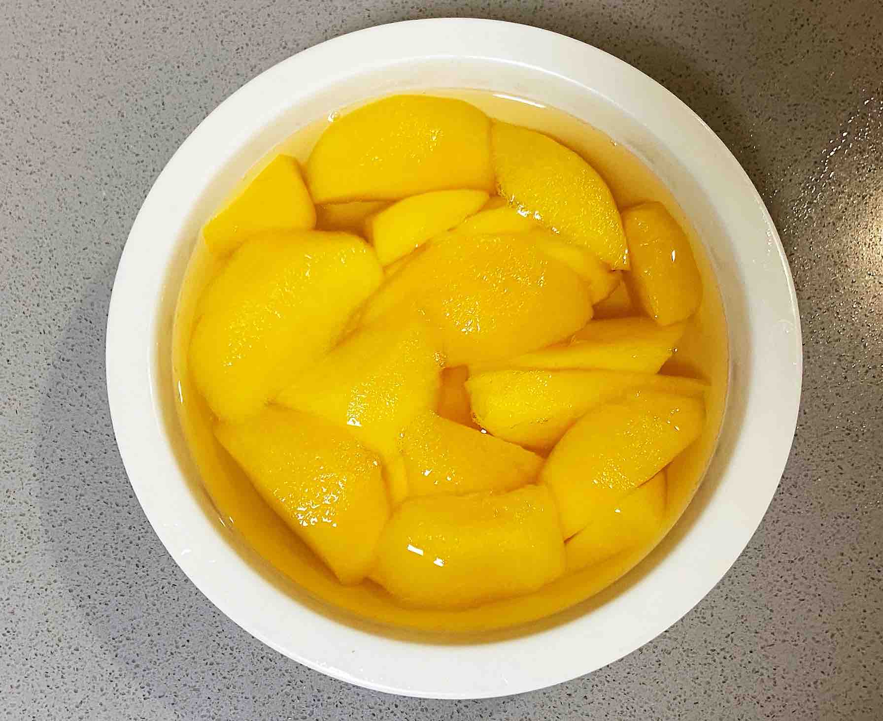 [recipe for Pregnant Women] Homemade Canned Yellow Peaches, Sweet and Delicious, Zero recipe