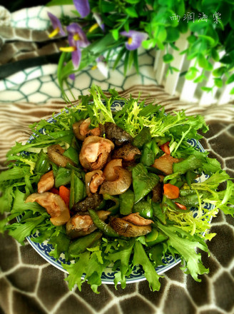 Fried Sea Cucumber Spots recipe