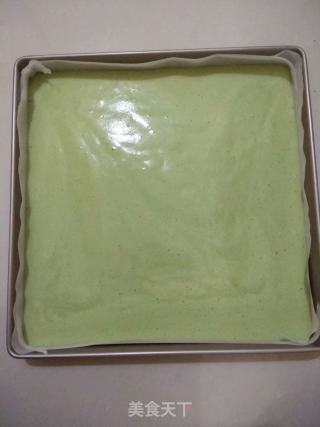 Matcha Cube Cake recipe