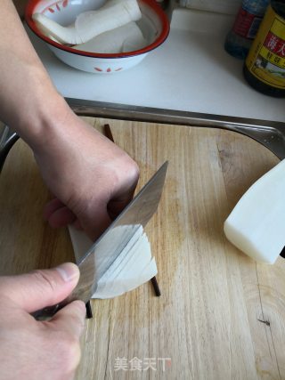 Sweet and Sour, Crisp White Radish recipe