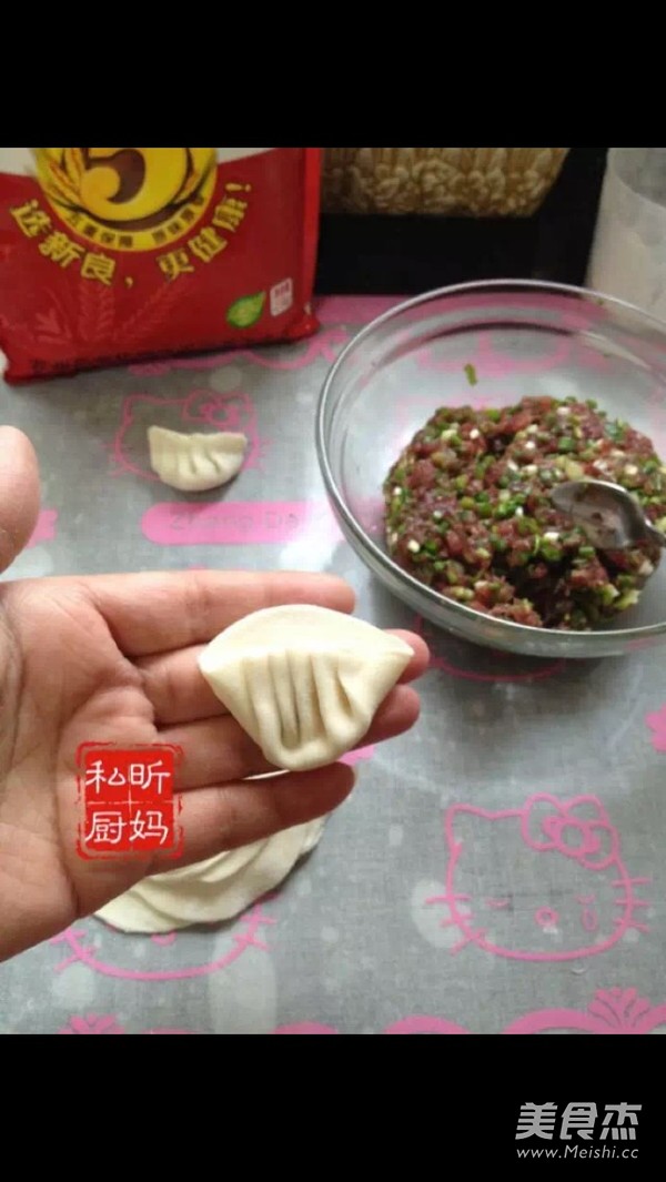 Pocket Beef Dumplings recipe