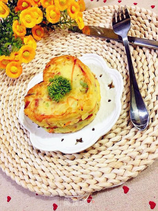 Healthy Breakfast Potato Omelette recipe