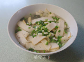 Fish Cake and Basil Boiled Udon recipe