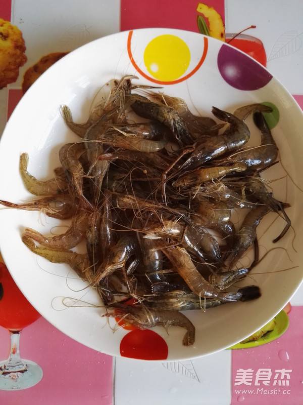 Fried River Prawns recipe