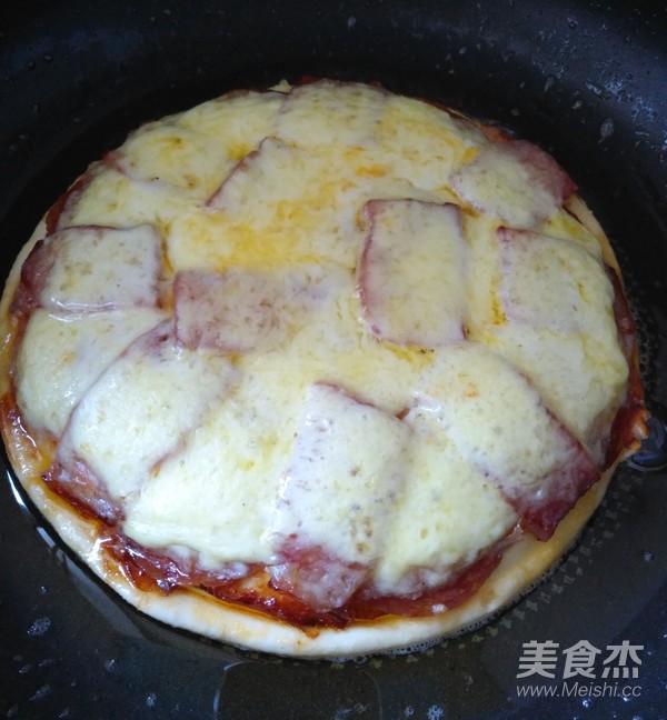 Salami and Bacon Pizza ~ Microwave Version recipe