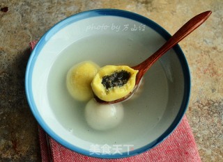 Osmanthus Sesame Dumplings recipe