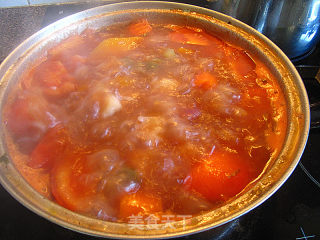 Beef Mixed Vegetable Soup recipe