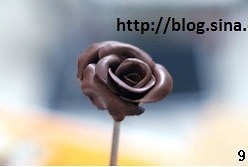 Handmade Chocolate Flower recipe