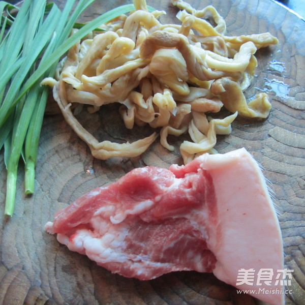 Fried Pork with Dried Radish recipe