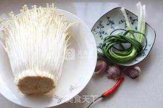 Boiled Enoki Mushroom recipe