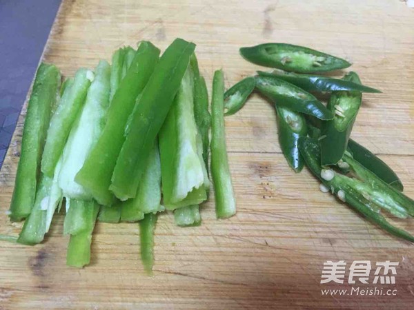 Cucumber Mixed Vermicelli recipe