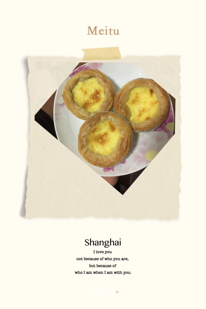 Portuguese Egg Tart recipe