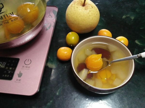 Red Date Kumquat Soup recipe