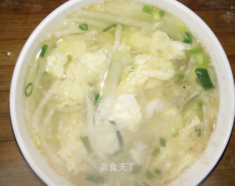 Turnip and Egg Soup recipe