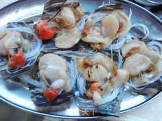 Steamed Scallops with Garlic Vermicelli recipe