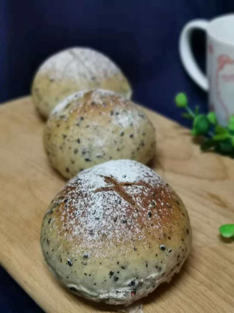 French Black Sesame Balls recipe