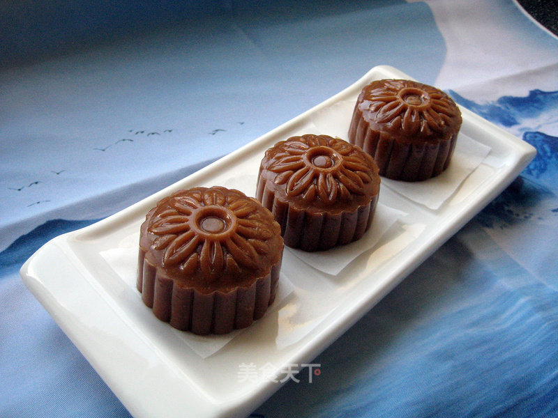 Coffee Snowy Mooncakes recipe