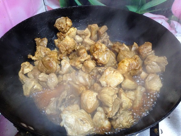 Stew with Baby Potatoes and Bamboo Shoots recipe