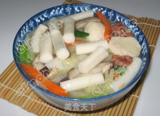 Soup Rice Cake recipe