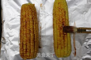 #四sessional Baking Contest and is Love to Eat Festival#roasted Honey-glazed Corn recipe