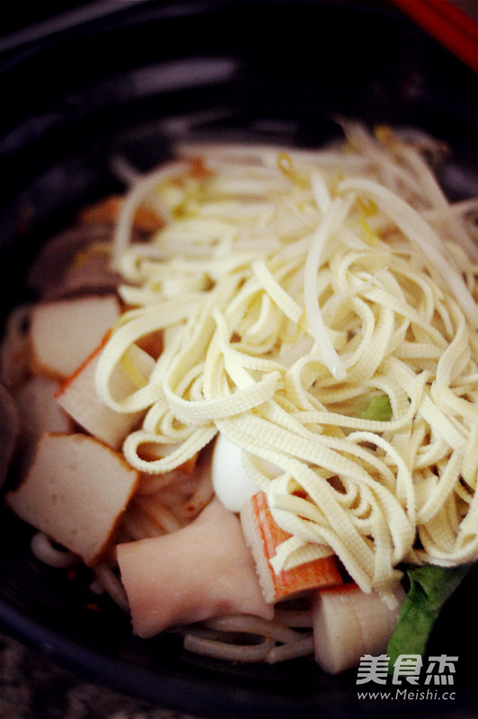 Homemade Bridge Noodles recipe