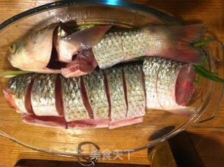 Steamed Mullet with Sugar and Garlic recipe