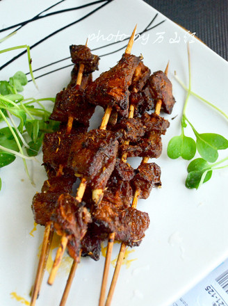 Grilled Lamb Skewers with Herbs