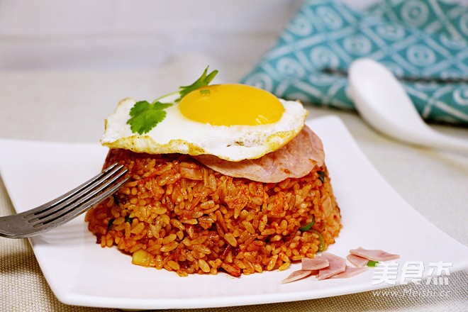 Korean Kimchi Fried Rice recipe