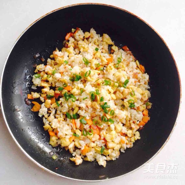 Fried Rice with Shrimp recipe