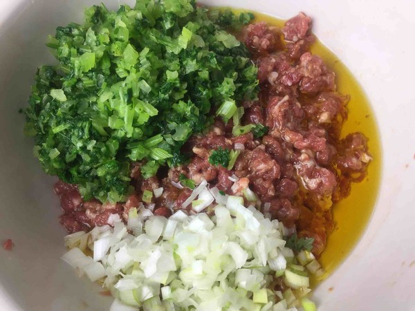 Steamed Dumplings with Pork and Celery recipe