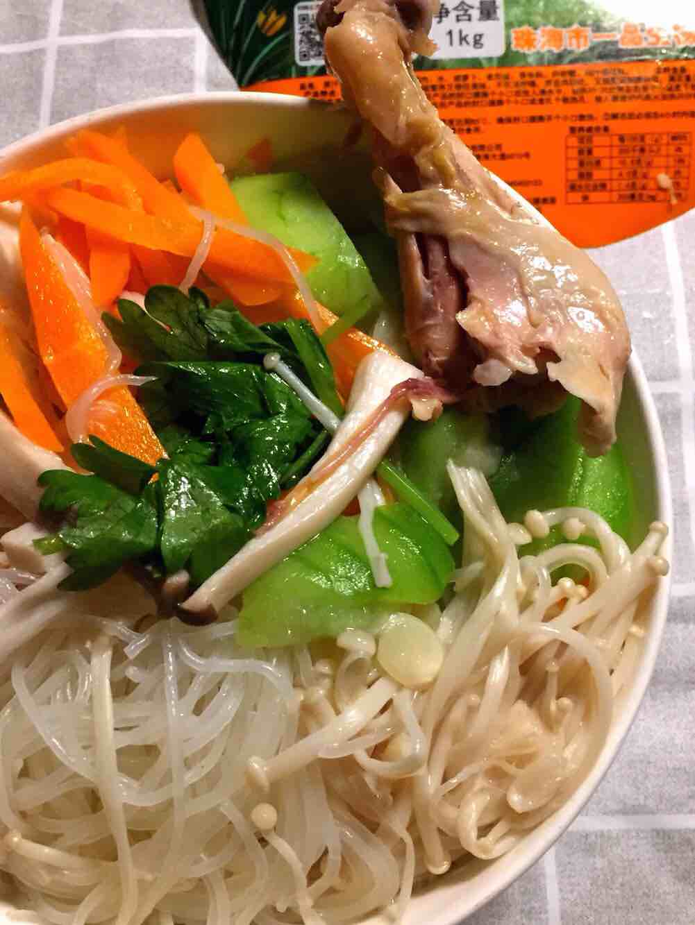 Fast Food, Meat and Soup are Done in 20 Minutes ~ ~ Chicken Soup Rice Noodles