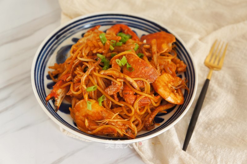 [korea] Qinghai Dawang Seafood Noodle