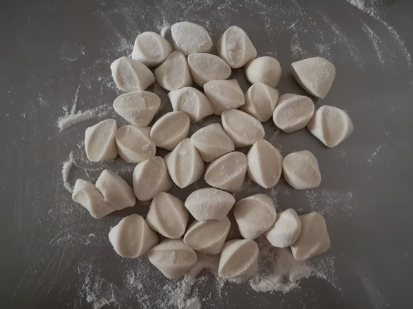 Zucchini and Egg Fried Dumplings recipe