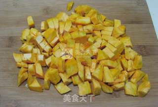 Pumpkin Glutinous Rice Soup recipe