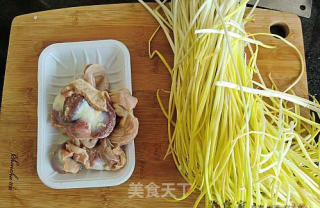 Stir-fried Chicken Gizzards with Garlic recipe